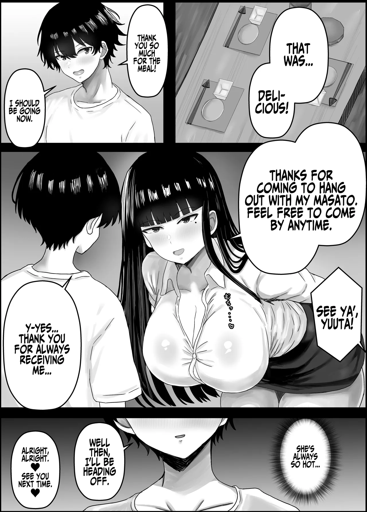 Hentai Manga Comic-My Buddy's Mom And Me-Read-4